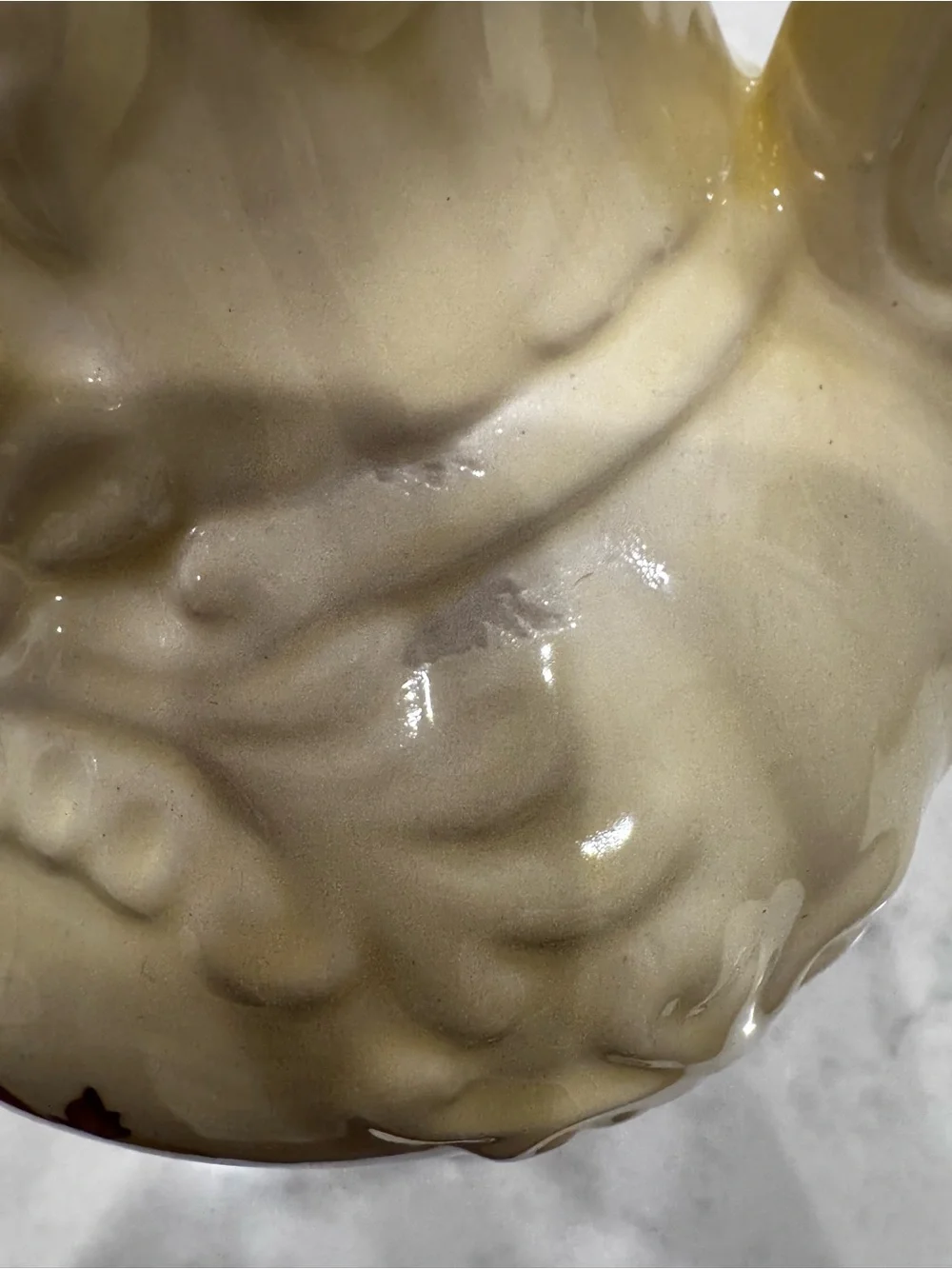 Vintage Mid Century Cottagecore Floral Urn Vase - Picture 11 of 11